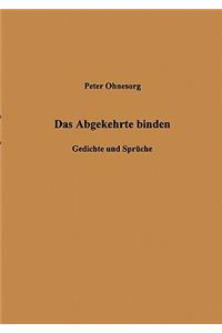 Das Abgekehrte binden