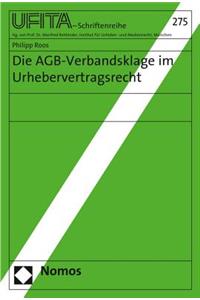 Die Agb-Verbandsklage Im Urhebervertragsrecht