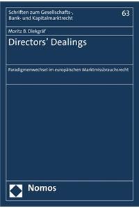 Directors' Dealings