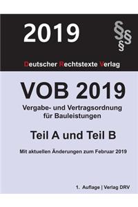 VOB 2019 Vergabe- und Vertragsordnung für Bauleistungen