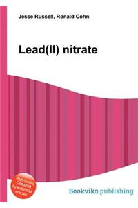 Lead(ii) Nitrate