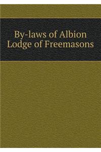 By-laws of Albion Lodge of Freemasons
