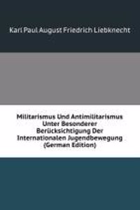 Militarismus Und Antimilitarismus