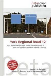 York Regional Road 12