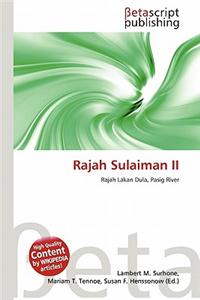 Rajah Sulaiman II