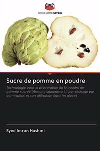 Sucre de pomme en poudre