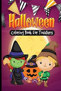 Halloween Coloring Book for Toddlers