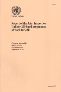 Report of the Joint Inspection Unit for 2010 and Programme of Work for 2011