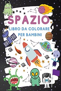 Spazio Libro da Colorare per Bambini