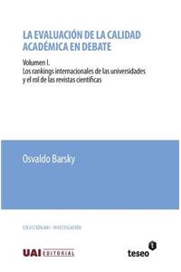 evaluación de la calidad académica en debate