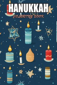 Hanukkah Coloring Book for Adults