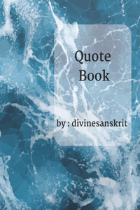 Quote Book