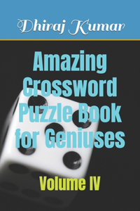 Amazing Crossword Puzzle Book for Geniuses