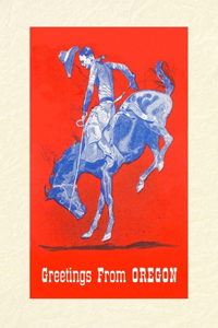 Vintage Lined Notebook Greetings from Oregon