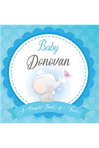 Baby Donovan A Simple Book of Firsts