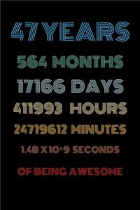 47 years of being awesome