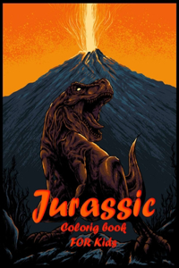 Jurassic Colorig book For Kids