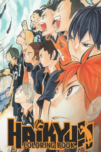 HAIKYUU Coloring Book