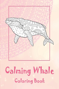 Calming Whale - Coloring Book