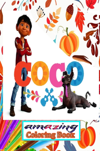 Coco amazing coloring book