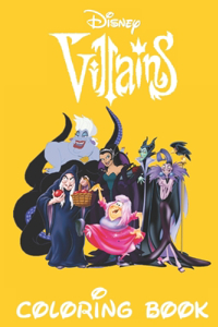 Villains Disney Coloring Book