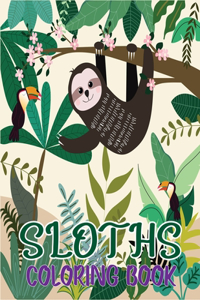 Sloths Coloring Book