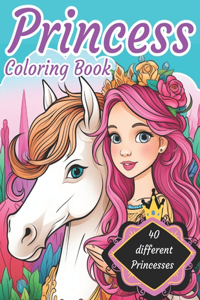 Princess Coloring Book