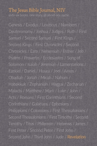 The Jesus Bible Journal, Revelation, NIV, Paperback, Comfort Print