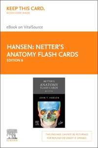 Netter's Anatomy Flash Cards - Elsevier E-Book on Vitalsource (Retail Access Card)