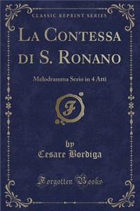 La Contessa Di S. Ronano