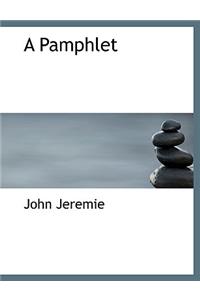 A Pamphlet