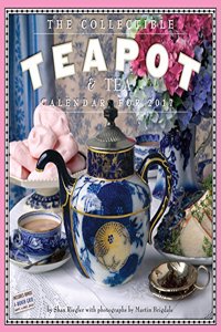 Collectible Teapot & Tea Wall Calendar 2017