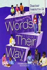 Words Their Way 2006 CD-ROM Level E