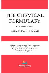 The Chemical Formulary, Volume 27