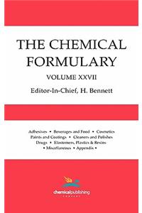 Chemical Formulary, Volume 27