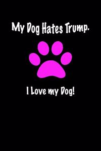 My Dog Hates Trump. I Love My Dog!
