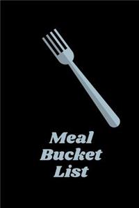 Meal Bucket List