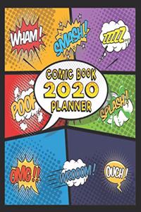 Comic Book 2020 Planner