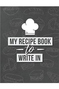 My Recipe Book to Write In