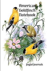 American Goldfinch Notebook
