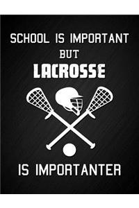 School Is Important But Lacrosse Is Importanter