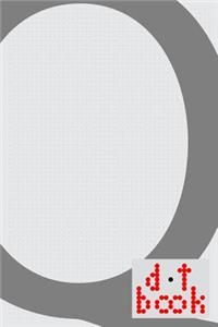 The Dot Book - A Dot Grid Notebook for Graphic Designers - Monogram Series - Q