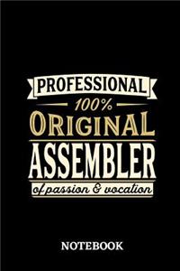 Professional Original Assembler Notebook of Passion and Vocation