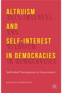 Altruism and Self-Interest in Democracies