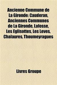 Ancienne Commune de La Gironde