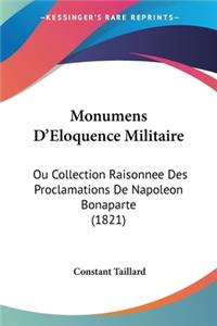 Monumens D'Eloquence Militaire