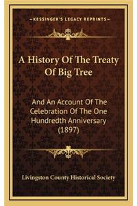 A History Of The Treaty Of Big Tree