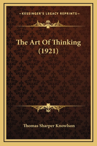 Art Of Thinking (1921)
