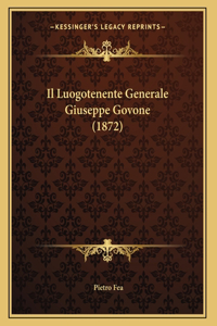 Luogotenente Generale Giuseppe Govone (1872)