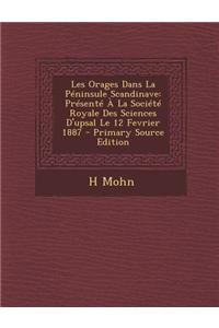 Les Orages Dans La Peninsule Scandinave